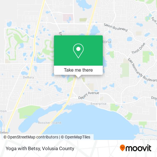 Mapa de Yoga with Betsy
