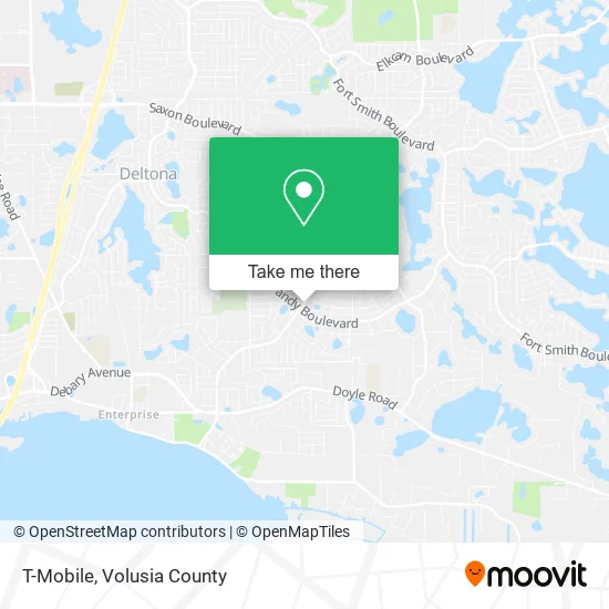 T-Mobile map