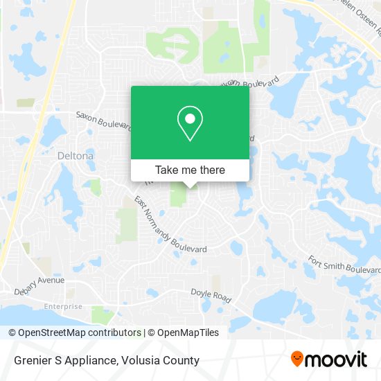 Grenier S Appliance map