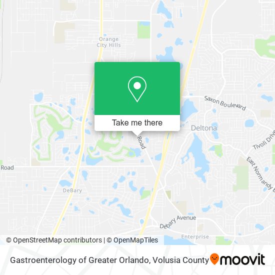 Mapa de Gastroenterology of Greater Orlando