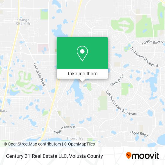 Century 21 Real Estate LLC map