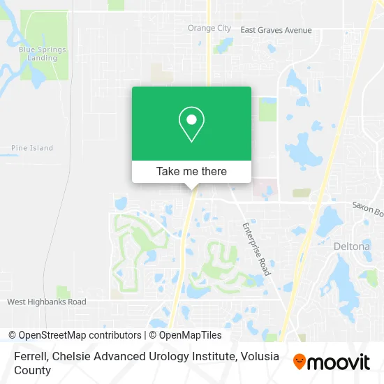 Ferrell, Chelsie Advanced Urology Institute map