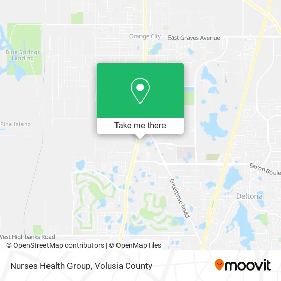 Nurses Health Group map