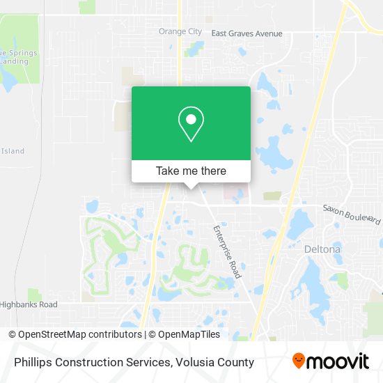 Mapa de Phillips Construction Services
