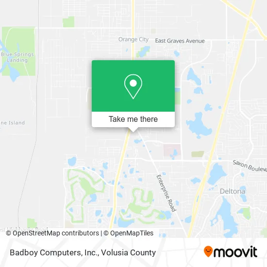 Badboy Computers, Inc. map