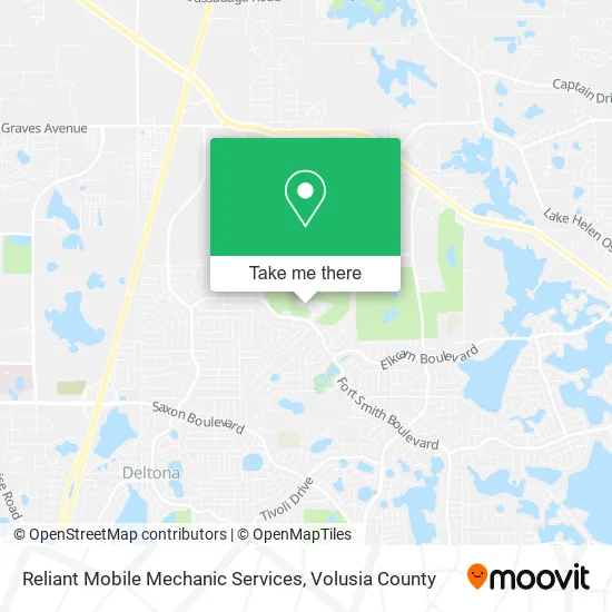 Reliant Mobile Mechanic Services map