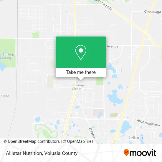 Alllstar Nutrition map