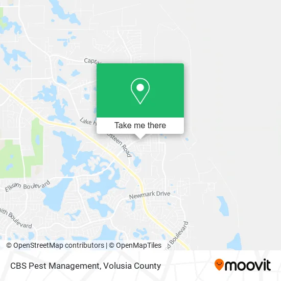 CBS Pest Management map