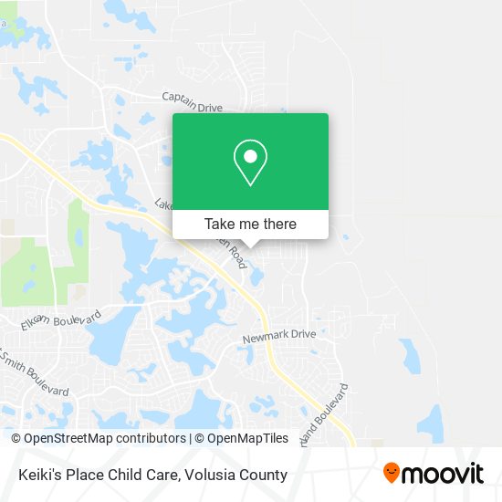 Keiki's Place Child Care map