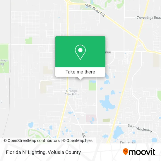 Florida N' Lighting map