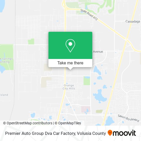 Mapa de Premier Auto Group Dva Car Factory