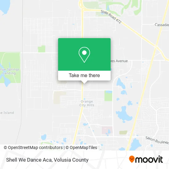 Shell We Dance Aca map