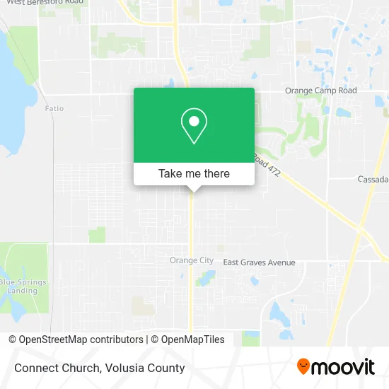 Connect Church map