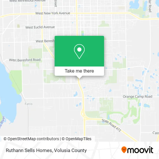 Ruthann Sells Homes map
