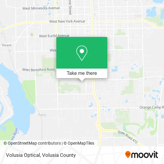 Volusia Optical map