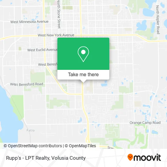 Rupp's - LPT Realty map