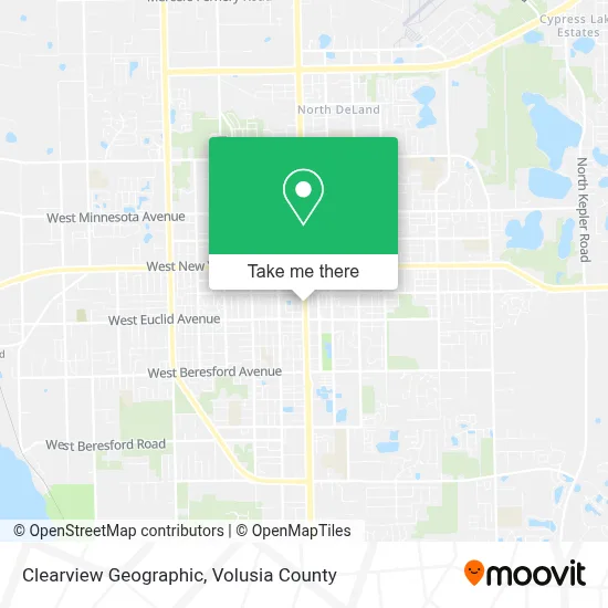 Clearview Geographic map