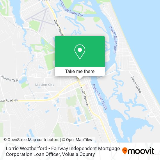 Lorrie Weatherford - Fairway Independent Mortgage Corporation Loan Officer map