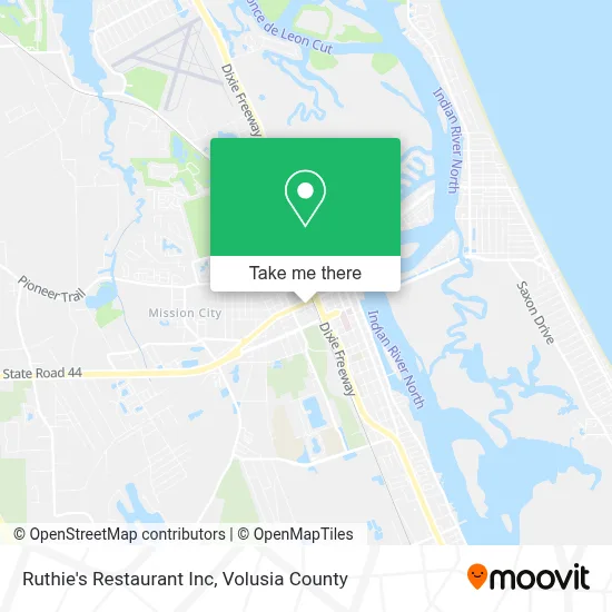 Ruthie's Restaurant Inc map