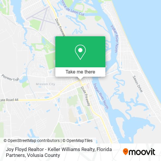 Mapa de Joy Floyd Realtor - Keller Williams Realty, Florida Partners