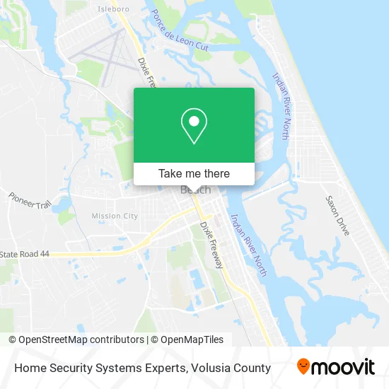 Home Security Systems Experts map