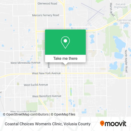 Mapa de Coastal Choices Women's Clinic