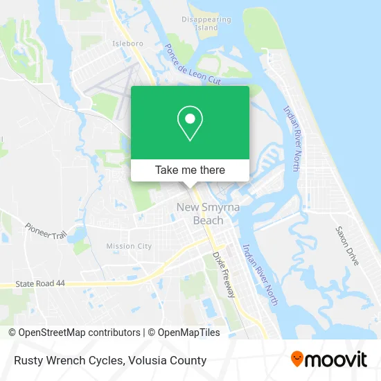 Rusty Wrench Cycles map