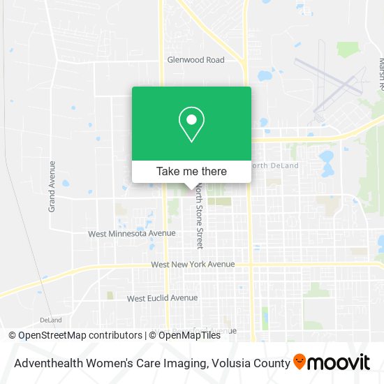 Mapa de Adventhealth Women's Care Imaging