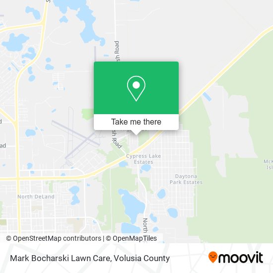 Mark Bocharski Lawn Care map