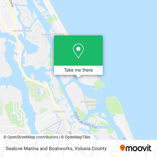 Mapa de Sealove Marina and Boatworks