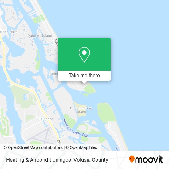 Heating & Airconditioningco map