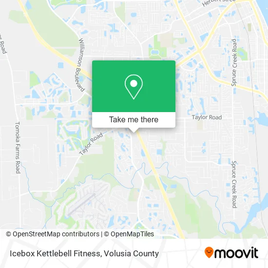Mapa de Icebox Kettlebell Fitness