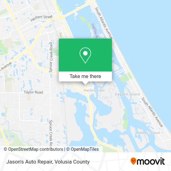 Jason's Auto Repair map