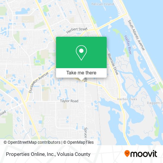 Mapa de Properties Online, Inc.