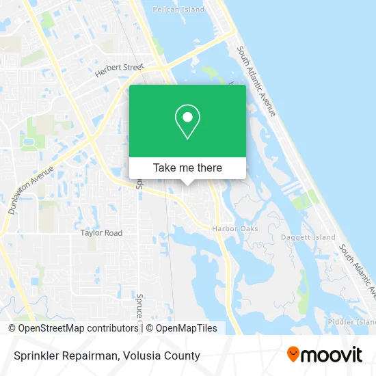 Sprinkler Repairman map