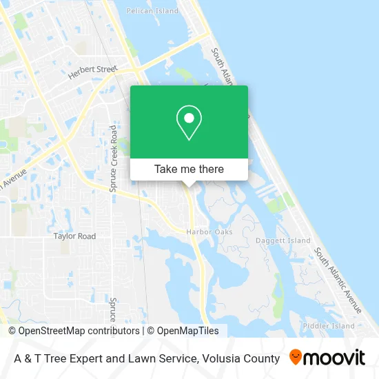 A & T Tree Expert and Lawn Service map