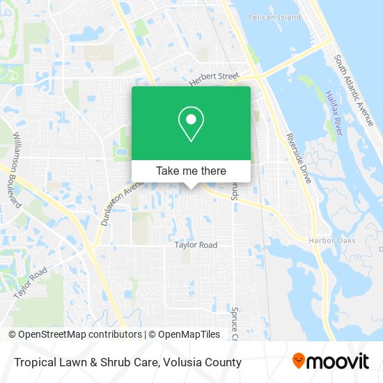 Mapa de Tropical Lawn & Shrub Care