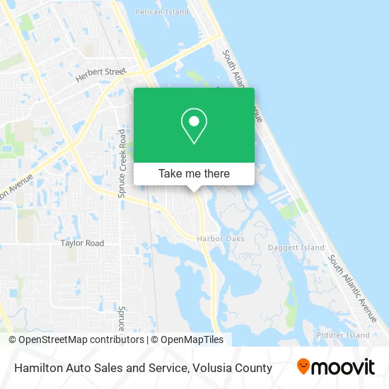 Hamilton Auto Sales and Service map
