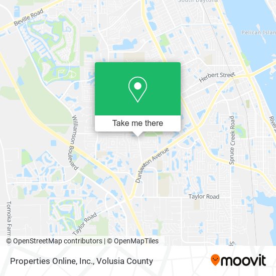 Mapa de Properties Online, Inc.