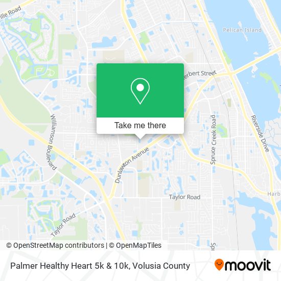 Palmer Healthy Heart 5k & 10k map