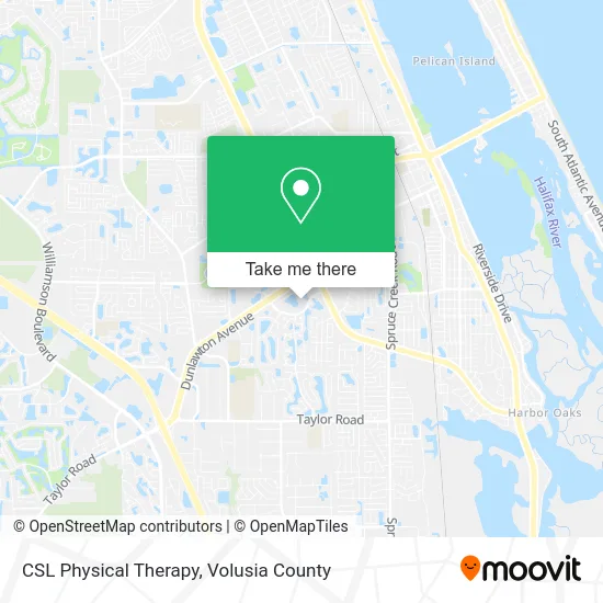 CSL Physical Therapy map