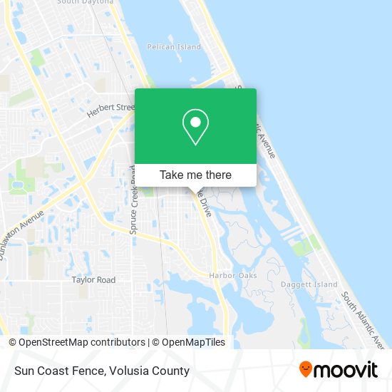 Sun Coast Fence map
