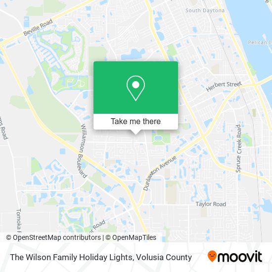 Mapa de The Wilson Family Holiday Lights