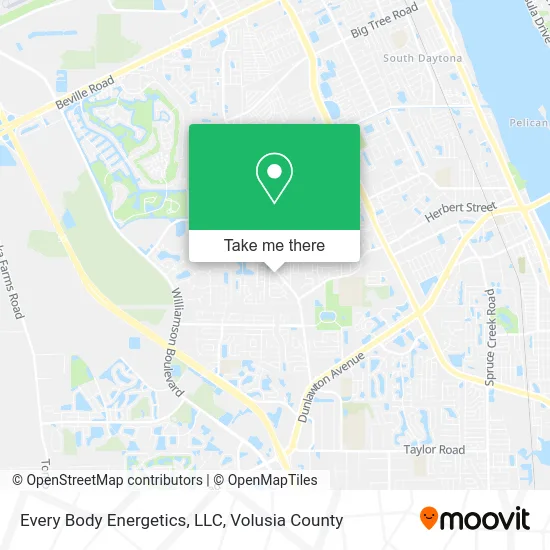 Every Body Energetics, LLC map
