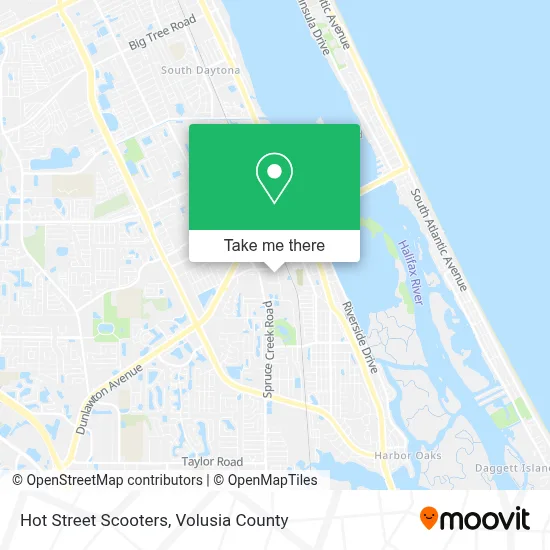 Hot Street Scooters map