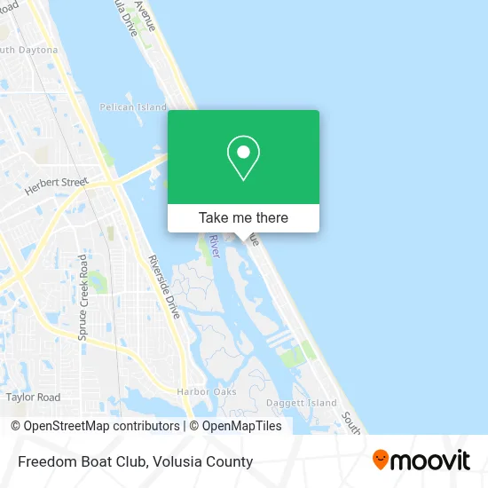 Freedom Boat Club map