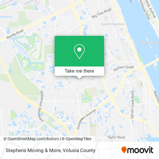 Stephens Moving & More map