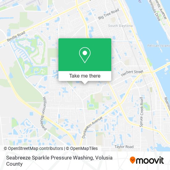 Mapa de Seabreeze Sparkle Pressure Washing
