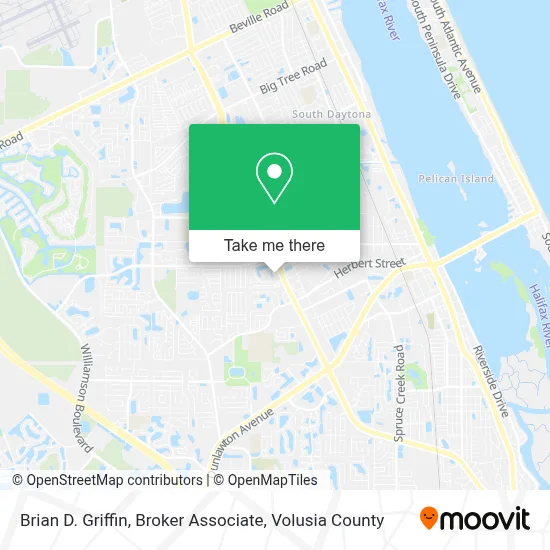 Brian D. Griffin, Broker Associate map