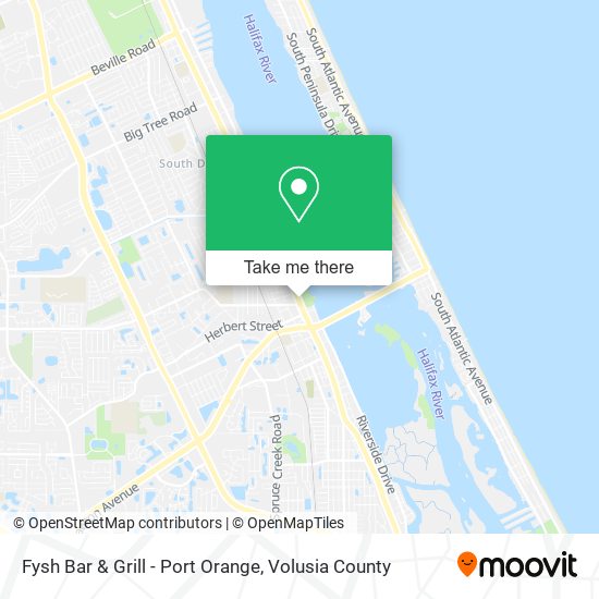 Fysh Bar & Grill - Port Orange map